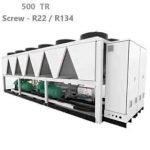 چیلر-تراکمی-هوایی-اسکرو-500-تن-تبرید-رکمان-مدل-dtchs500